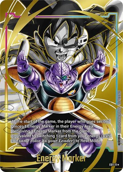 Energy Marker (E01-11) (Gold) card