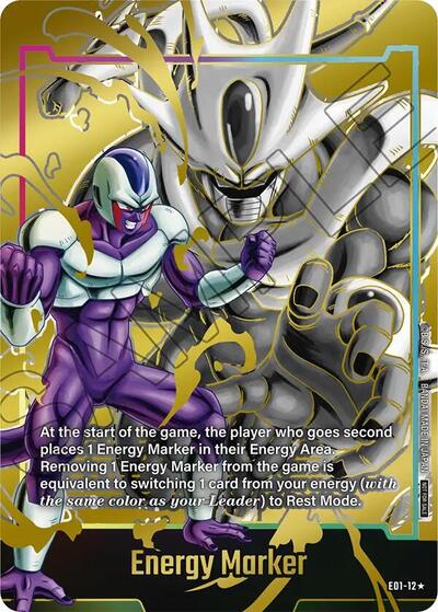 Energy Marker (E01-12) (Gold) card