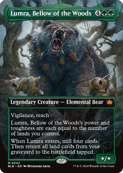 Lumra, Bellow of the Woods (Borderless) (0342)
