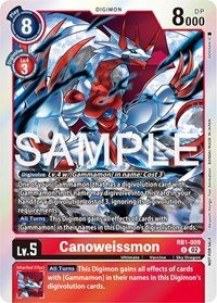 Canoweissmon (Event Pack 6) - Resurgence Booster