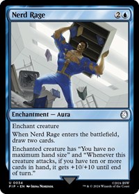 Nerd Rage - Universes Beyond: Fallout - Magic: The Gathering card