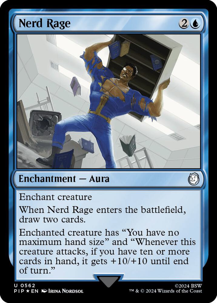 Nerd Rage (Surge Foil) 562 card
