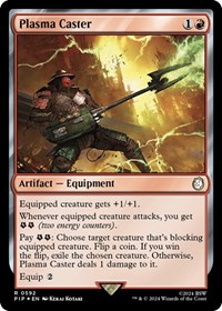Plasma Caster (Surge Foil) - Universes Beyond: Fallout - Magic: The Gathering card