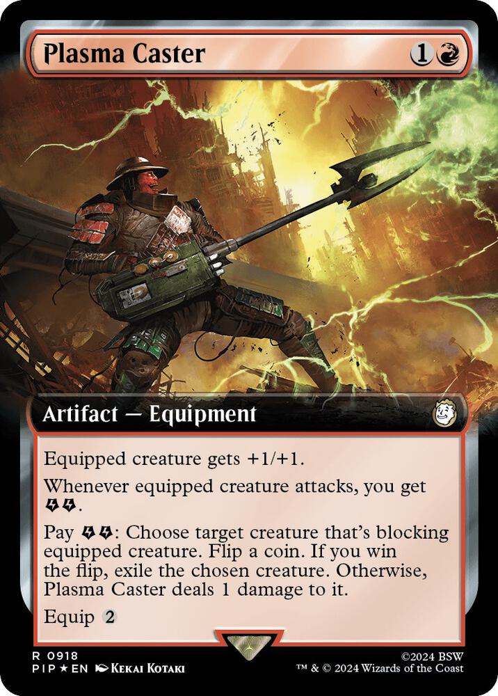 Plasma Caster (Extended Art) (Surge Foil) 918 card