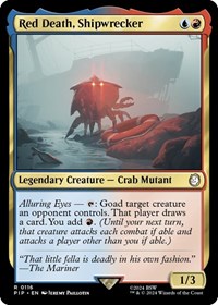 Red Death, Shipwrecker - Universes Beyond: Fallout - Magic: The Gathering card