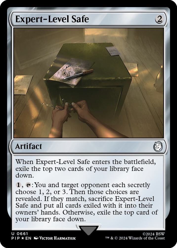 Expert-Level Safe (Surge Foil) 661 card