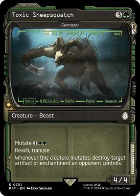 Toxic Sheepsquatch - Gemrazer