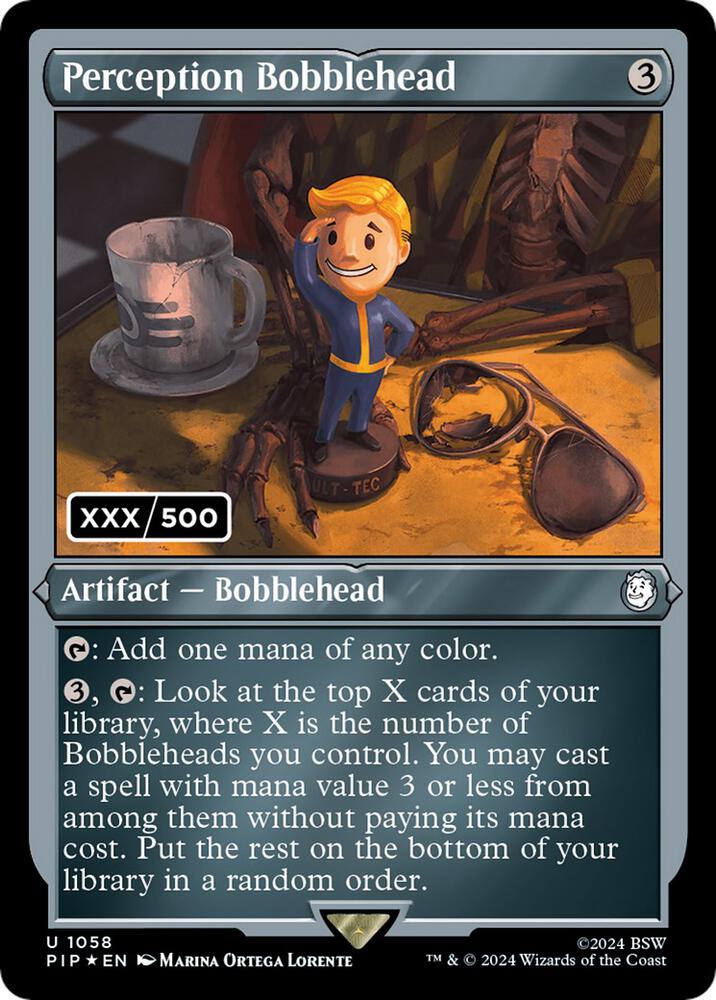 Perception Bobblehead (Serial Numbered) - Universes Beyond