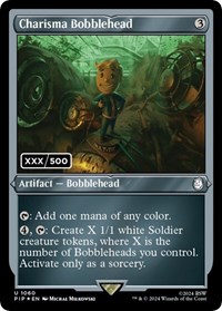 Charisma Bobblehead (Serial Numbered)