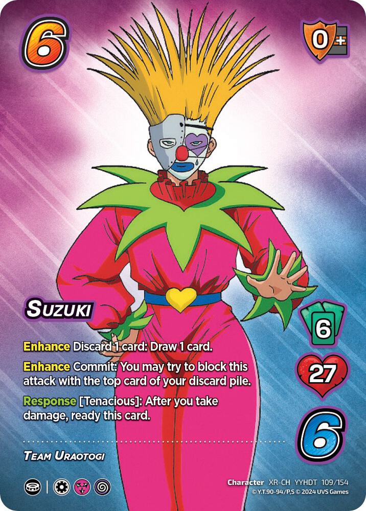 Yuyu  Trading Card Union Arena YuYu Hakusho 60 Sleeve Japanese NEW DHL