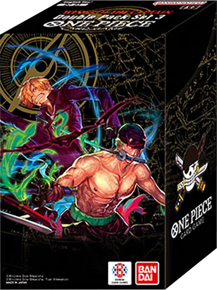 Double Pack Set Volume 3 Wings of the Captain One Piece Card Game