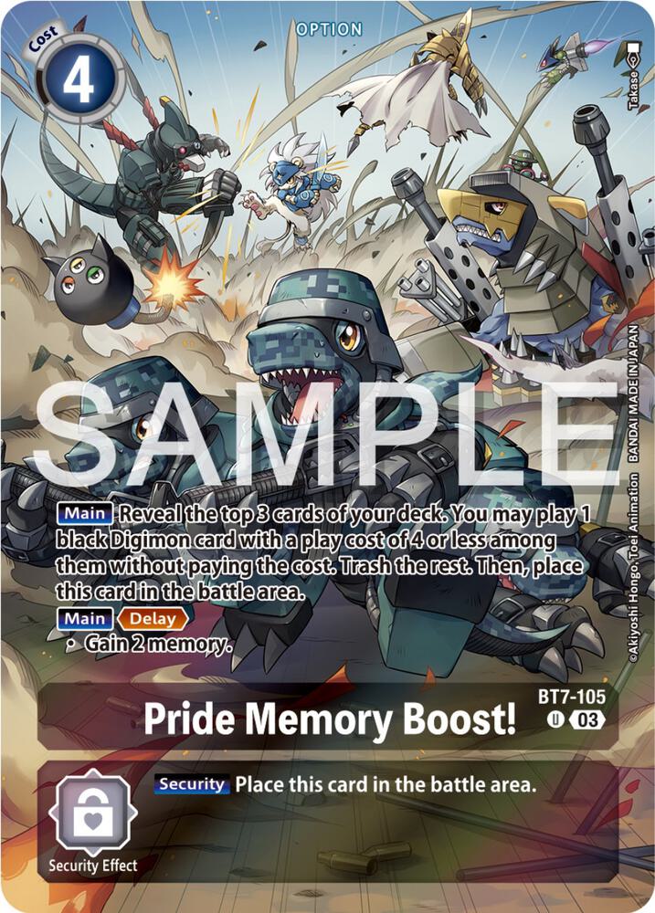 Pride Memory Boost! (Bonus Pack) - Starter Deck 17: Double Typhoon