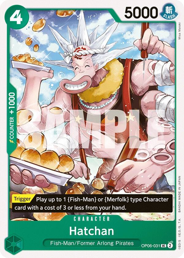 Hatchan onepiece card