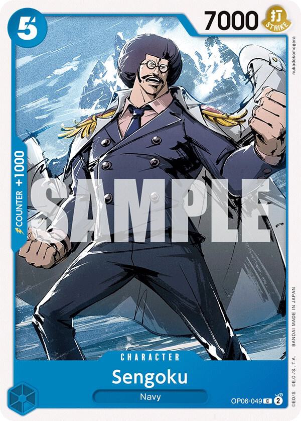 Sengoku onepiece card