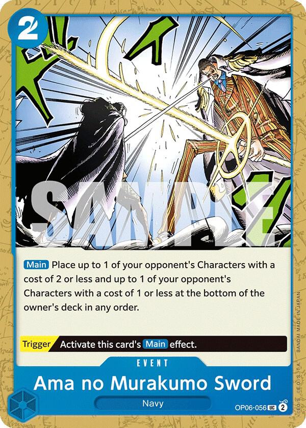 Ama no Murakumo Sword - Wings of the Captain - One Piece Card Game