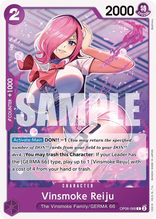 Vinsmoke Reiju (068) - Wings of the Captain - One Piece Card Game