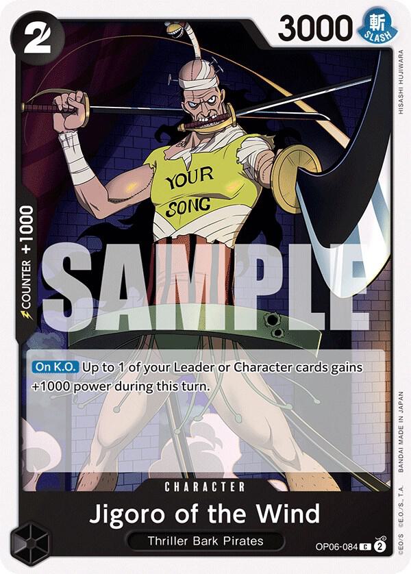 Jigoro of the Wind - Wings of the Captain - One Piece Card Game