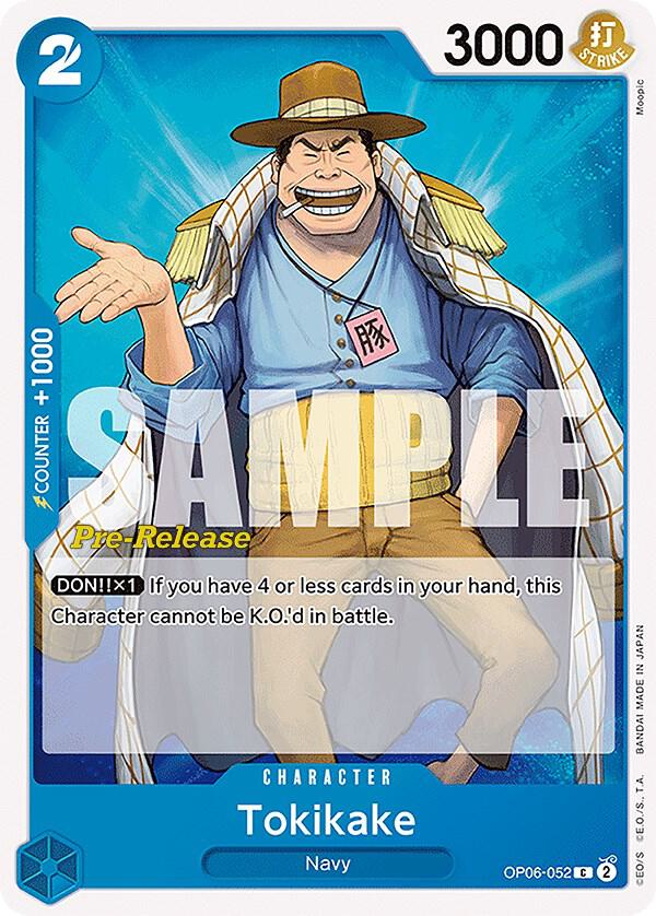 Tokikake - Wings of the Captain Pre-Release Cards - One Piece Card