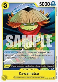 Kawamatsu (Wings of the Captain Pre-Release Cards)