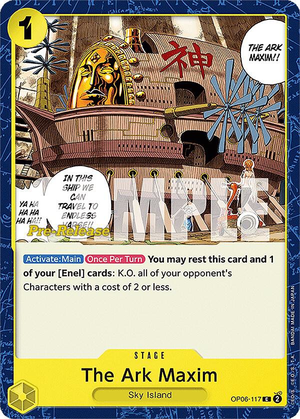 The Ark Maxim OP06-117 card