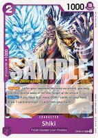 Shiki - Wings of the Captain Pre-Release Cards - One Piece Card