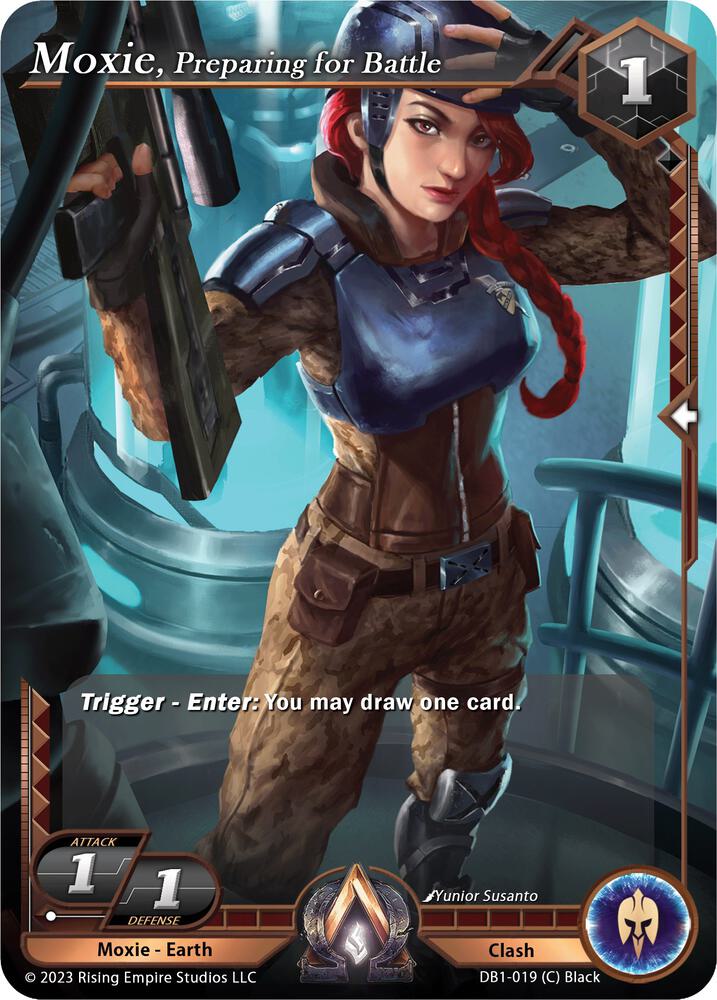 Moxie, Preparing for Battle