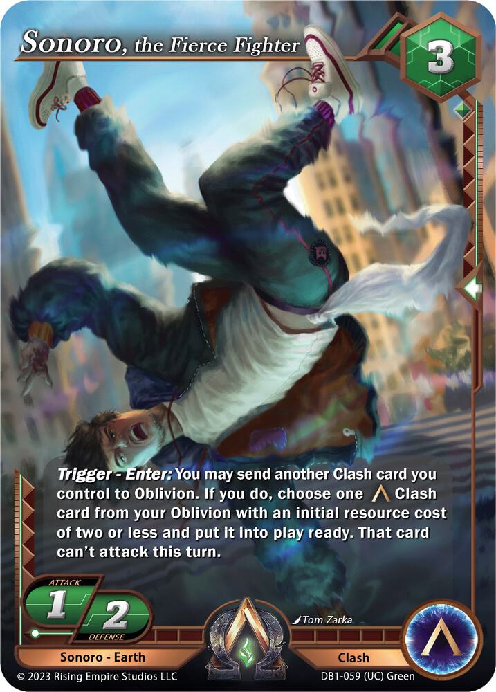 Sonoro, the Fierce Fighter