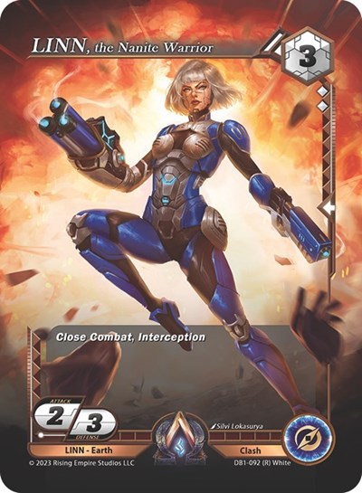 LINN, the Nanite Warrior