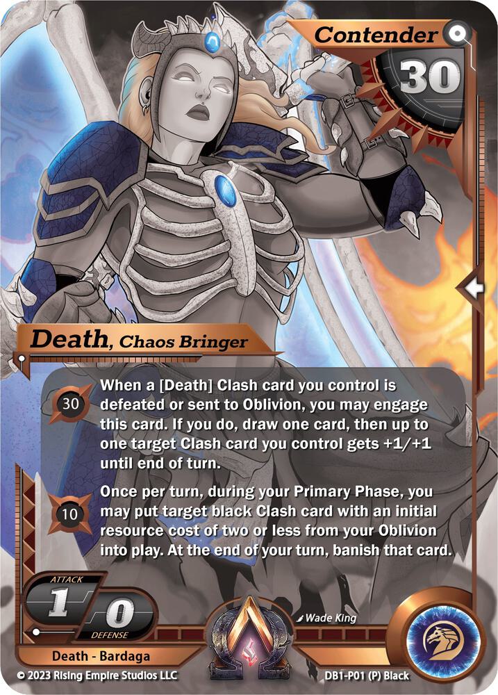 Death, Chaos Bringer (Monochrome)