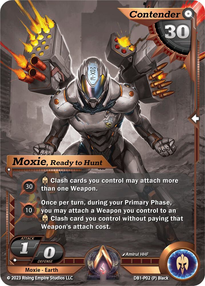 Moxie, Ready to Hunt (Monochrome)