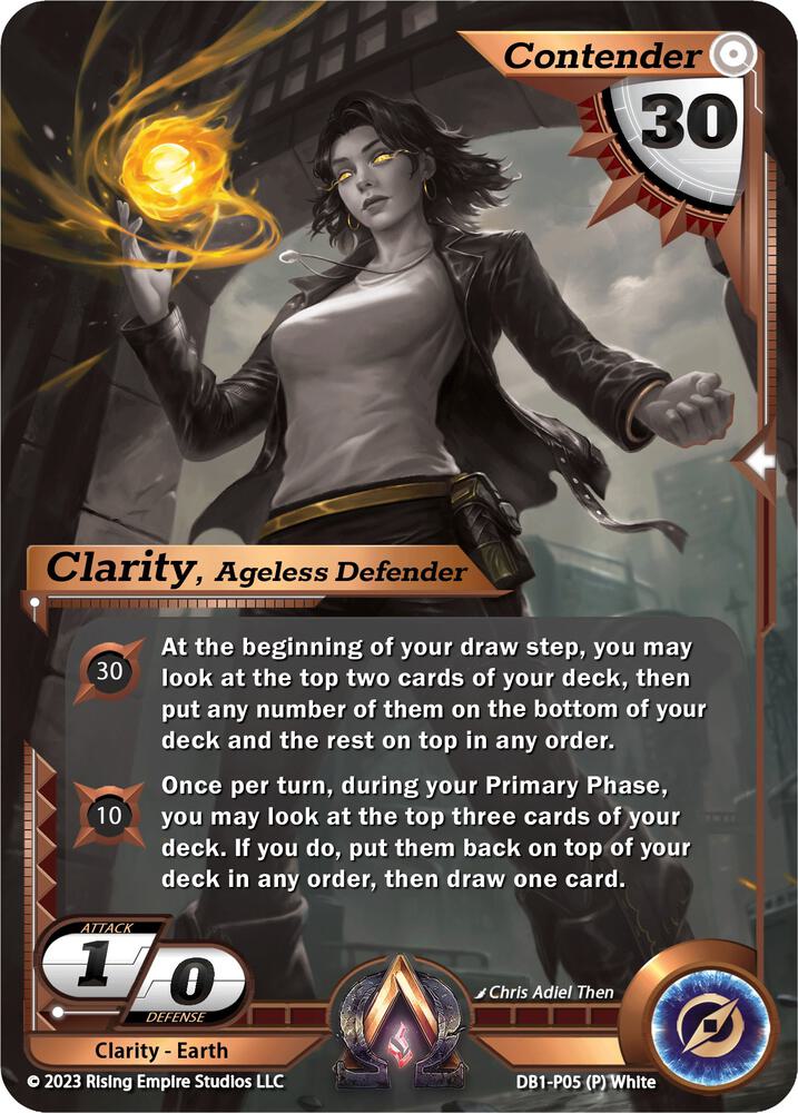 Clarity, Ageless Defender (Monochrome)