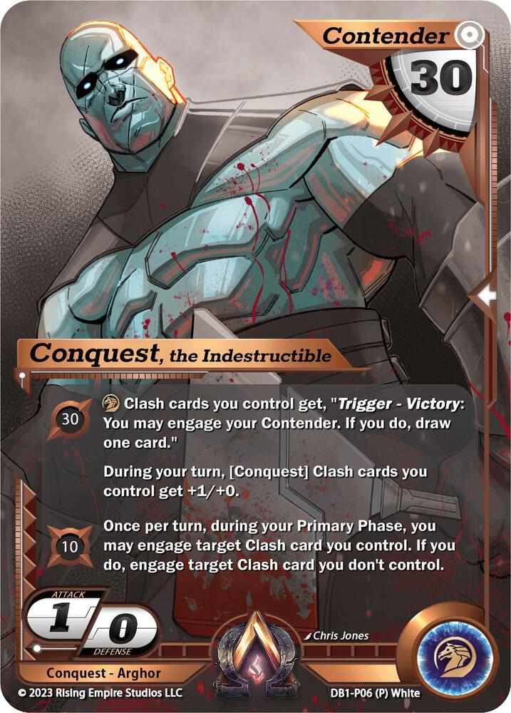Conquest, the Indestructible (Monochrome)