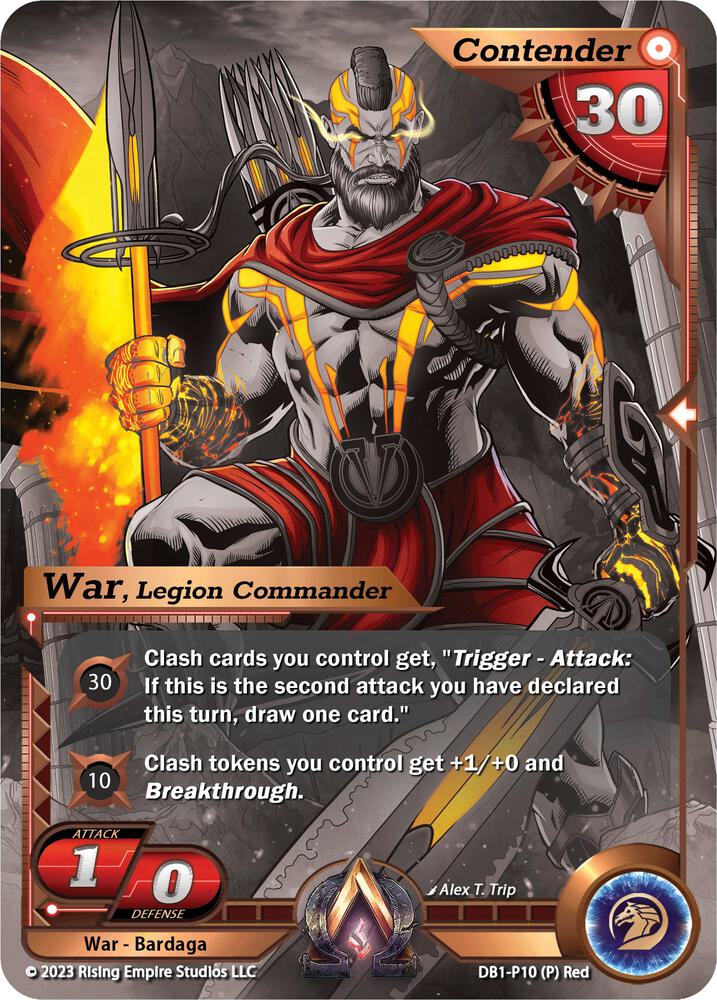 War, Legion Commander (Monochrome)