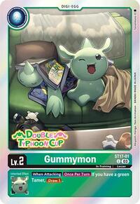 Gummymon (Starter Deck 17: Double Typhoon Advanced Deck Set Pre-Release Cards)