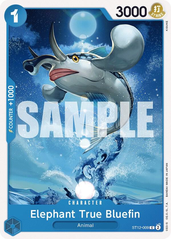 Elephant True Bluefin onepiece card