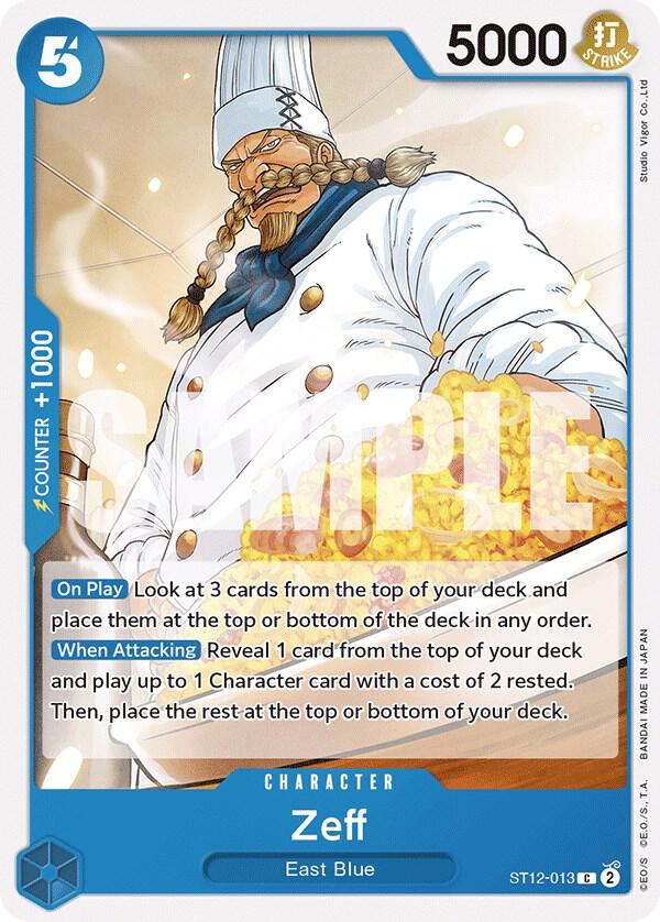 Zeff onepiece card