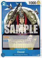 Duval - Starter Deck 12: Zoro and Sanji - One Piece Card Game