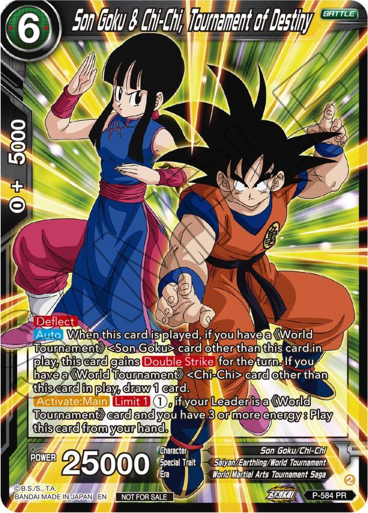Son Goku & Chi-Chi, Tournament of Destiny (Zenkai Series
