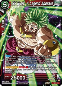 SS Broly, A Legend Appears (Zenkai Series Tournament Pack Vol.7) card art