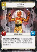 C-3PO - Protocol Droid (Hyperspace) - Spark of Rebellion: Weekly