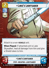 Luke's Lightsaber (Hyperspace)