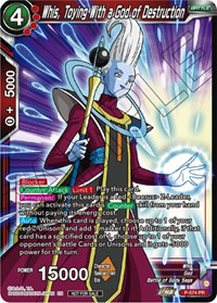 Whis, Toying With a God of Destruction (Zenkai Series Tournament Pack Vol.7) card art
