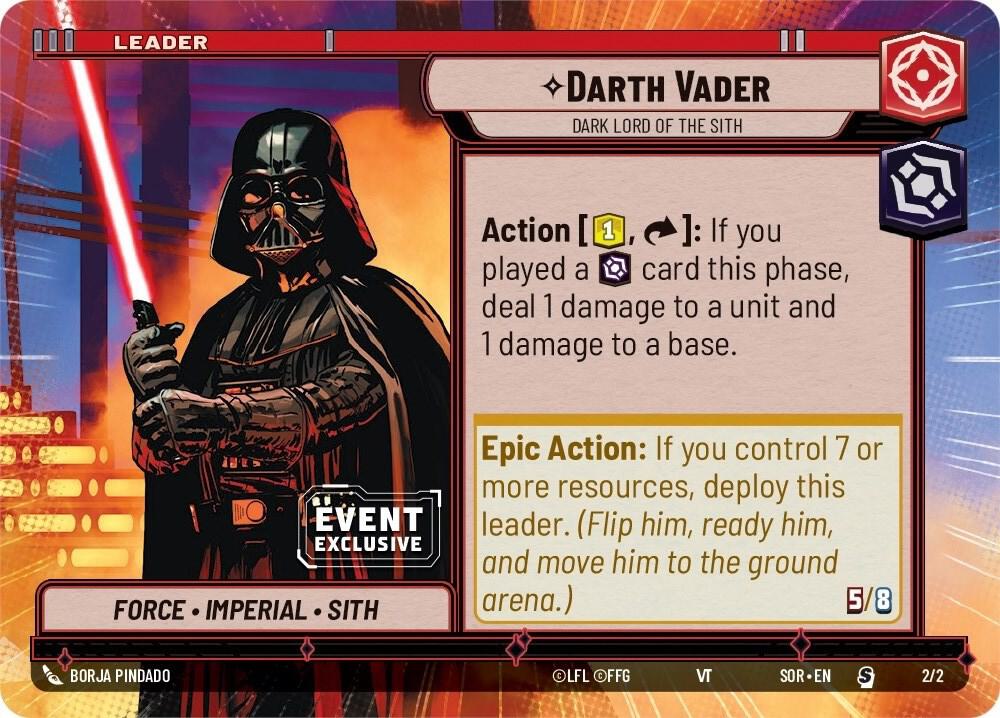 Darth Vader - Dark Lord of the Sith (Hyperspace) - Event Exclusive
