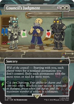 Council's Judgment #1635 – Secret Lair Drop Series (Rare)
