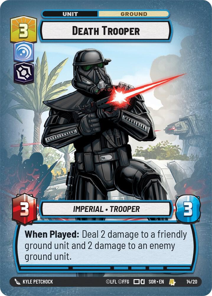 Death Trooper 14/20 card