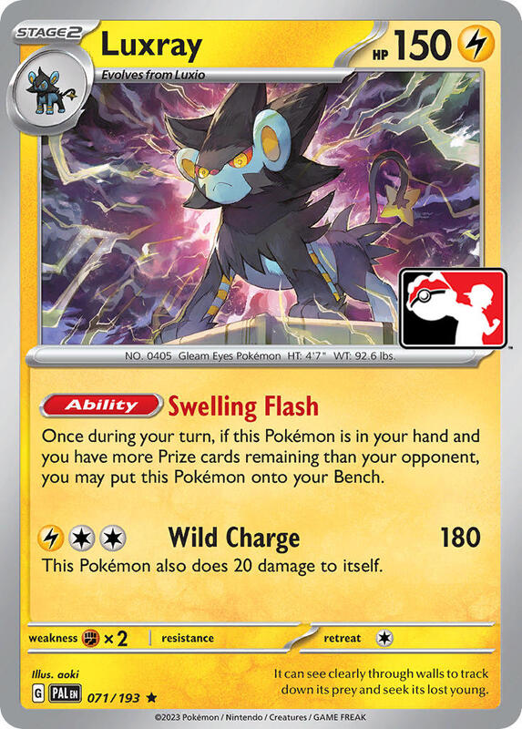 Luxray 071/193 from Prize Pack Series Cards