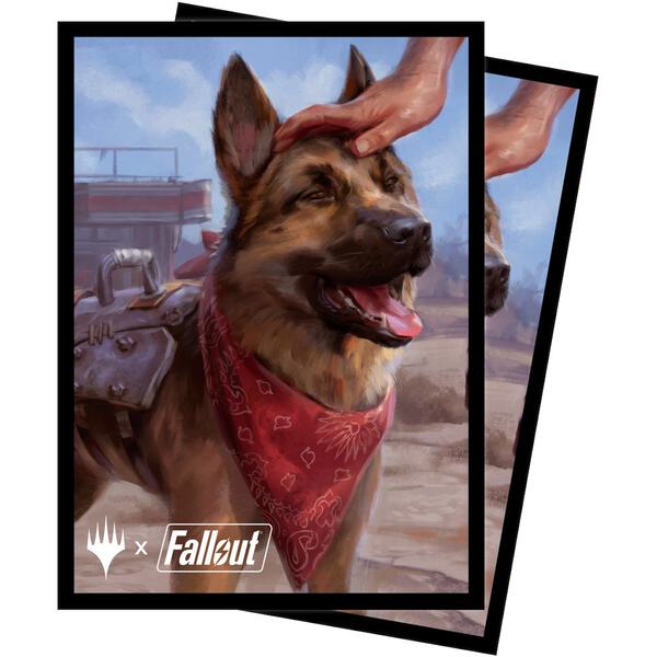 dogmeat card sleeves Dogmeat, Ever Loyal Deck Protector Sleeves (100) main image 0