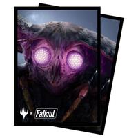 mtg fallout card sleeves The Wise Mothman Deck Protector® (100ct) for Magic: The Gathering Featuring full Fallout-themed card sleeves with casino