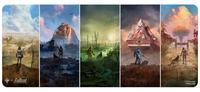 Fallout Wasteland Basic Lands Medley 6ft Table Playmat for Magic