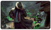 Fallout Mysterious Stranger Black Stitched Standard Gaming Playmat